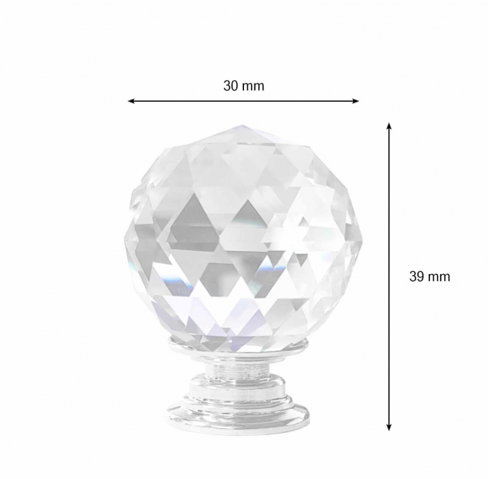 Buton mobila Crystal Palace J 30 mm [2]