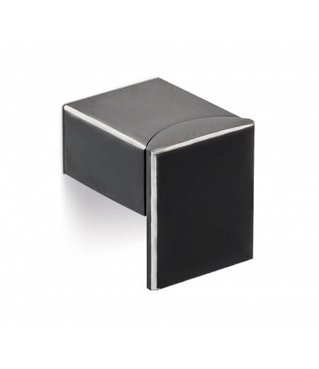Buton mobila ARES 30x25 mm, negru mat [2]