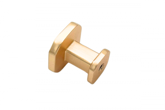 Buton mobila BERLIN 30x28 mm, brushed gold [5]
