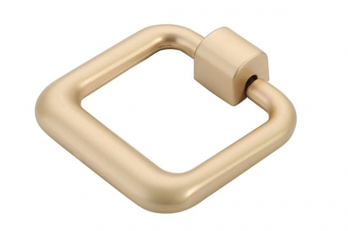 Buton mobila BONDY 49x46 mm, brushed gold [1]