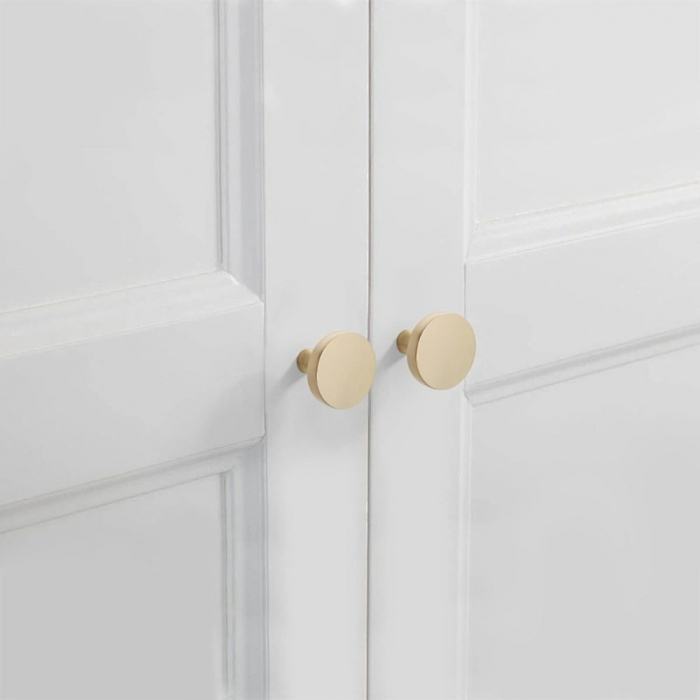 Buton mobila DUNE 32x26 mm, brushed gold [2]
