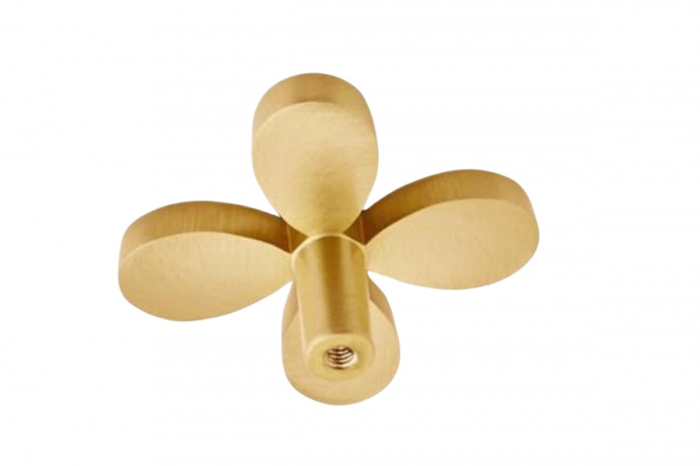 Buton mobila FLOWER 40x21 mm, alama [3]