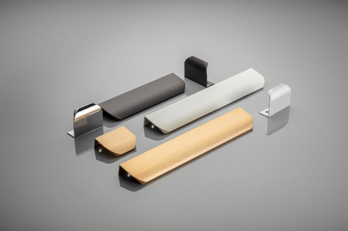 Maner mobila HEXA LONG 1200 mm, brushed gold [3]