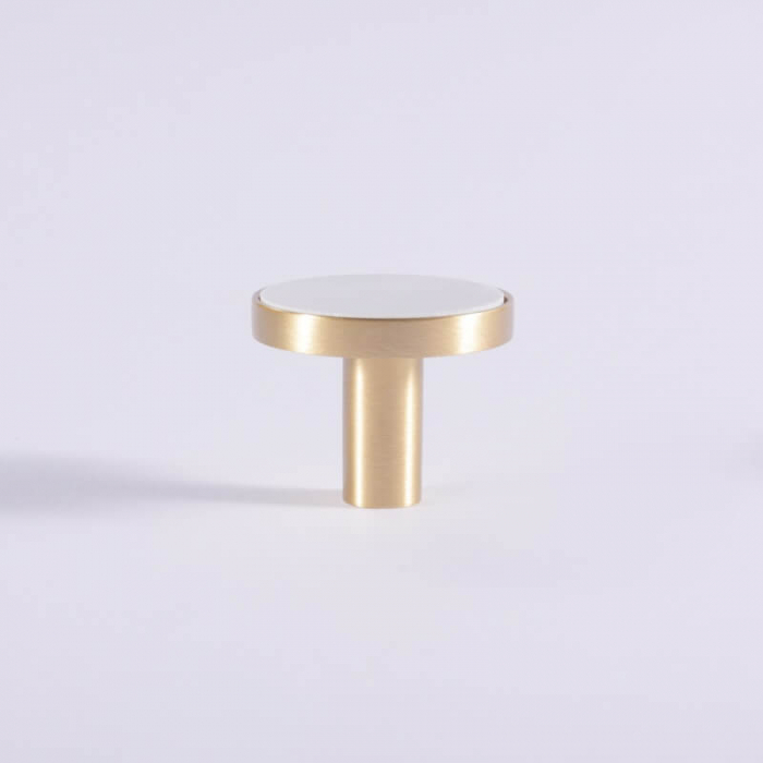 Buton mobila HK0116 32x25 mm, alama si marmura naturala [3]