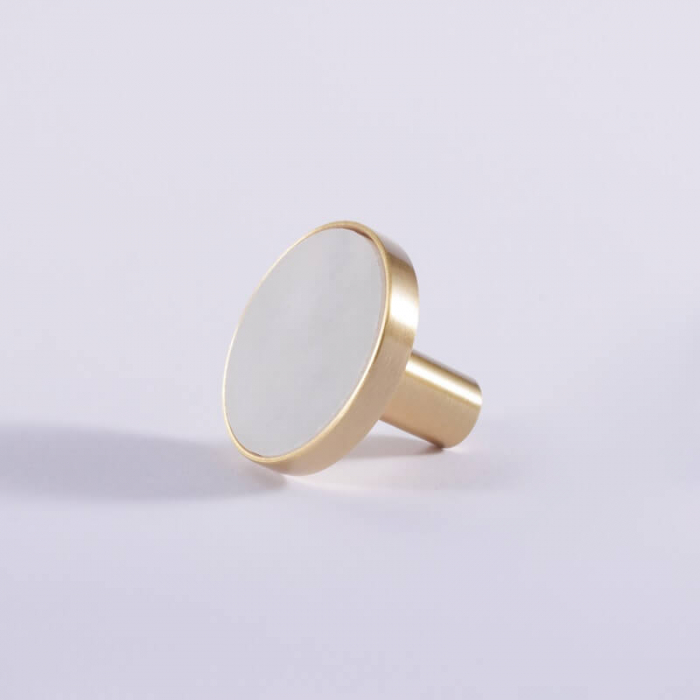 Buton mobila HK0116 32x25 mm, alama si marmura naturala [4]