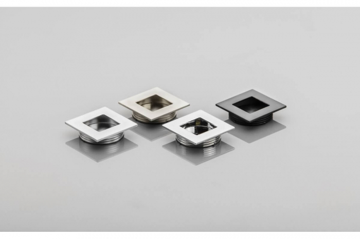 Buton mobila ingropat B226, 40x40 mm, aluminiu [3]