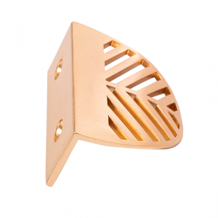 Maner mobila LEAF 96 mm, auriu [2]
