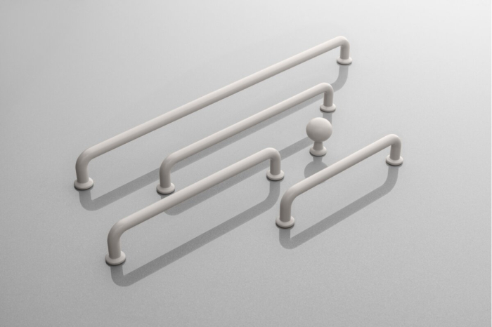 Buton mobila NORD, 23x33 mm, ZnAl, casmir [2]