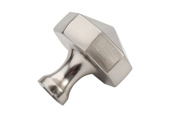 Buton mobila OCTAGON 27x28 mm, inox [2]