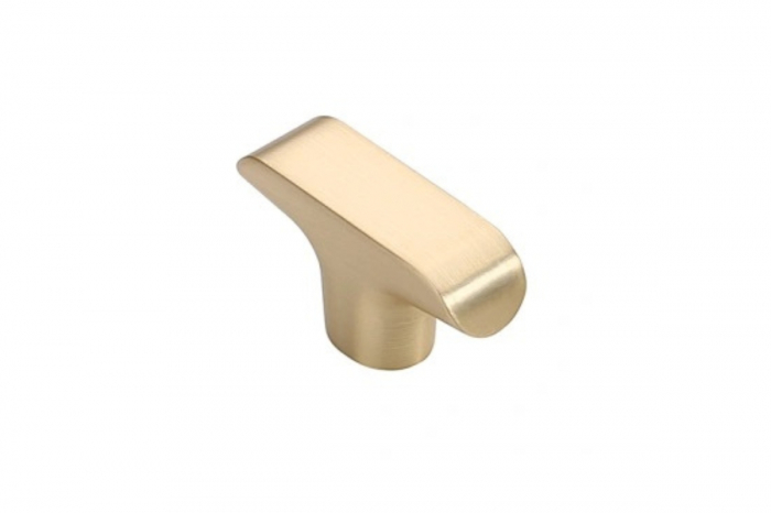 Buton mobila PISA 50x27 mm, brushed gold [1]