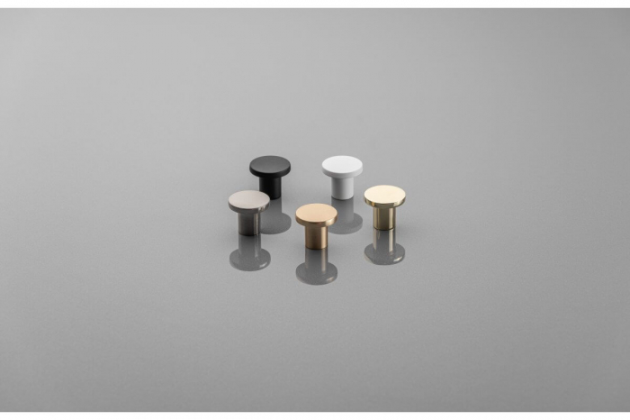 Buton mobila SPOT 24x21 mm, inox [2]