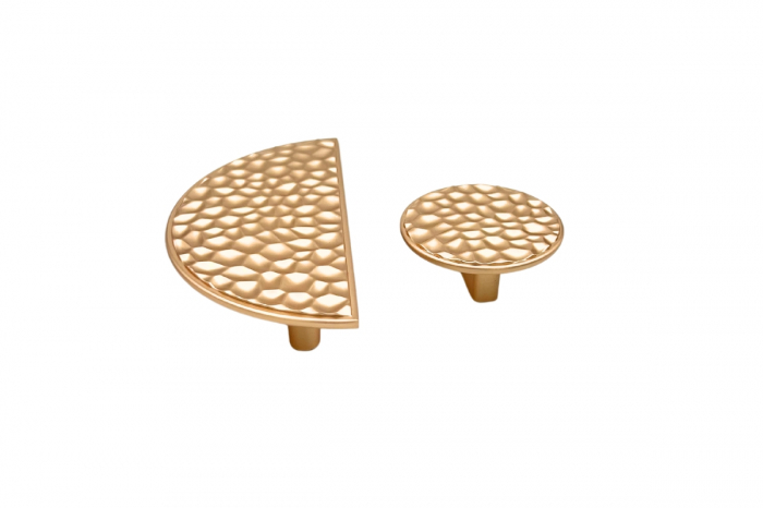 Buton mobila TORINO 50x25 mm, brushed gold [6]