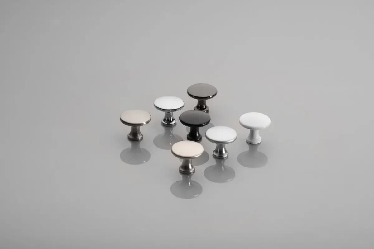 Buton mobila UDINE 29x25 mm, crom [2]