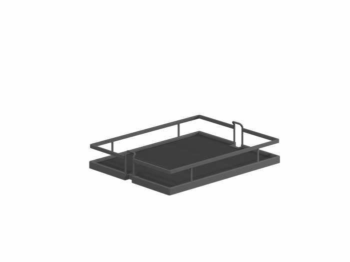 Coloana culisanta Premium 300 mm, 6 cosuri, H 1800-2200 mm, antracit [2]
