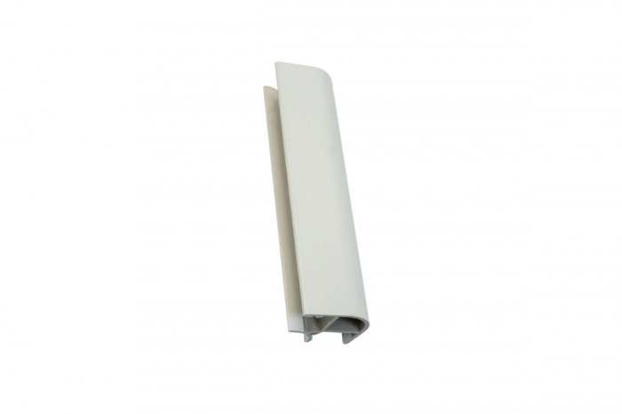Coltar fix 90° plinta H150 mm, alb mat [2]
