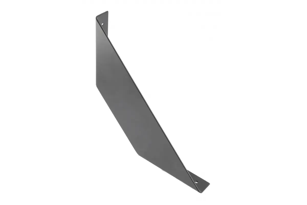Consola raft (polita) FLAT 200x200 mm, negru mat [1]