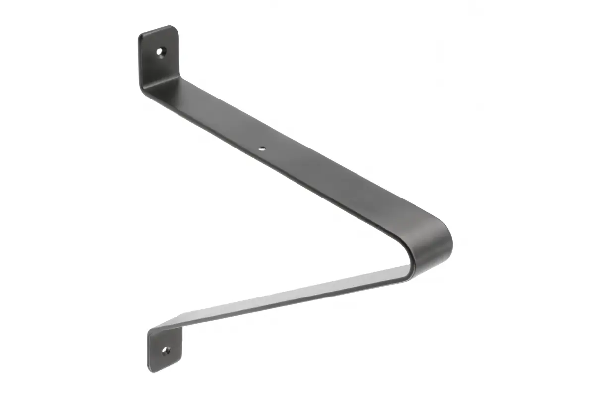 Podpórka pod półkę GALA 250x220 mm, czarny [1]