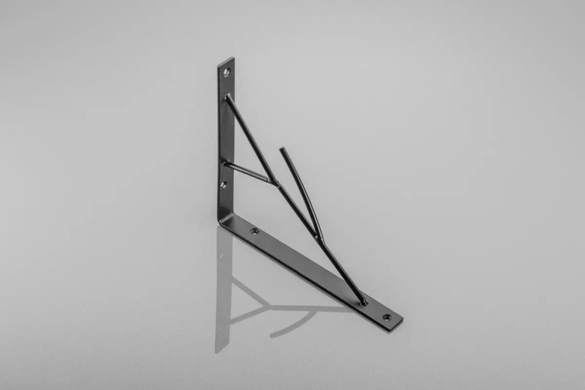 Consola raft (polita) TREE 200x170 mm, negru mat [2]