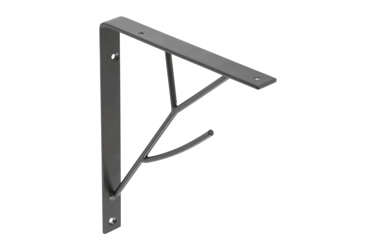 Consola raft (polita) TREE 200x170 mm, negru mat [1]
