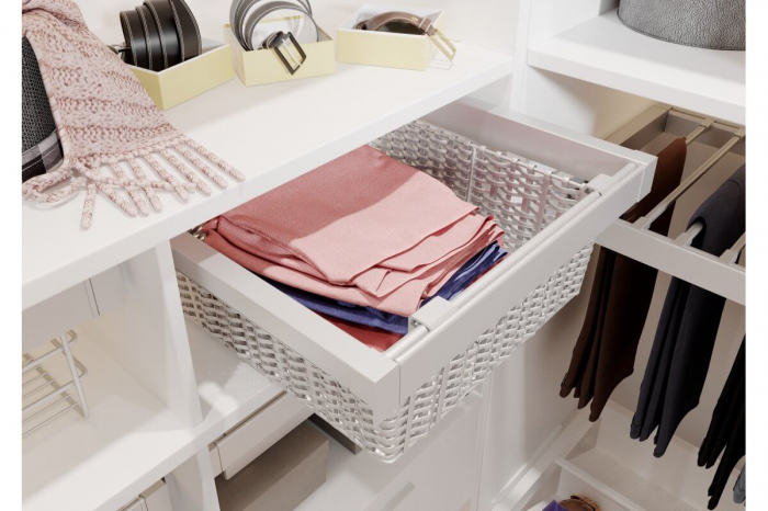 Cos dressing ELITE ratan, soft close, alb [2]