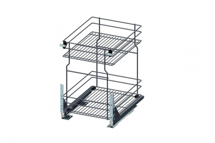 Cos jolly 300 mm Multi Line, antracit, soft-close, extragere totala [1]