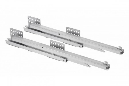 Cos Jolly MOVIXPRO cromat, corp mobilier 300 mm, glisiera laterala cu extractie totala si amortizare [2]