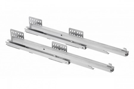 Cos jolly MOVIXPRO pentru corp mobilier de 500 mm, glisiera laterala cu amortizare, cromat [2]