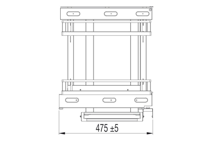 Cos jolly pentru colt Design Premium, antracit [3]