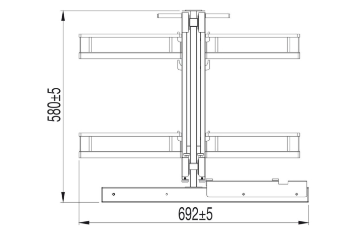 Cos jolly pentru colt Design Premium, antracit [4]