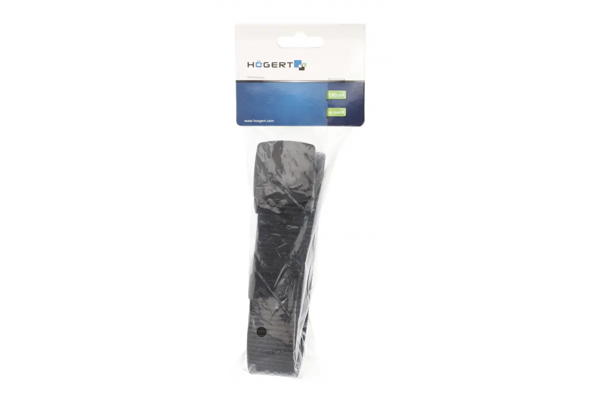 Curea pantaloni SOGEL, 130 cm, catarama plastic, neagra [3]