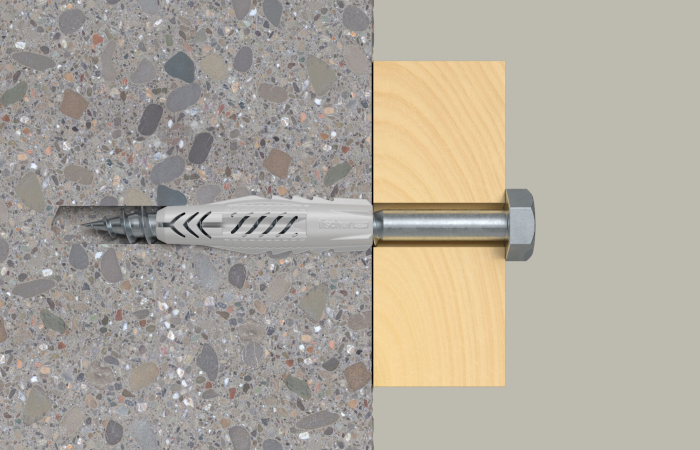 Diblu cu surub UX 10x60 mm S K NV - 4 buc [3]