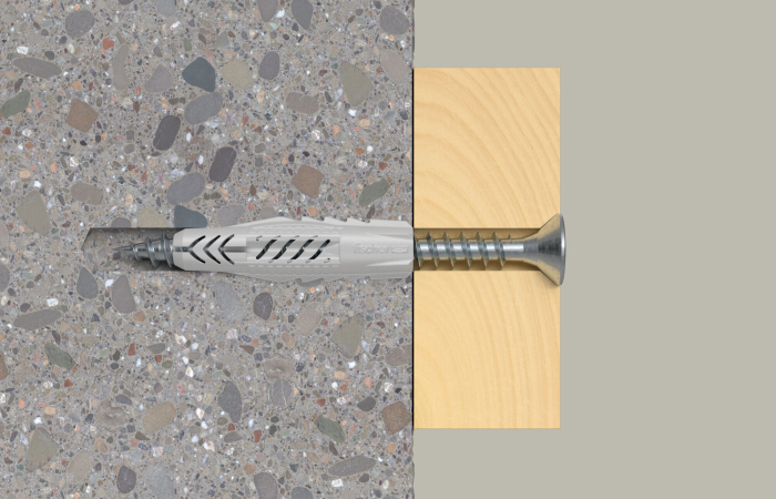 Diblu cu surub UX 8x50 mm S K NV - 5 buc [3]