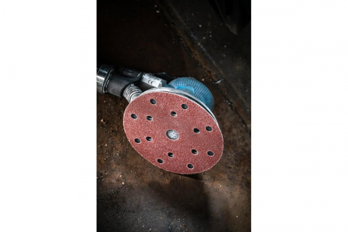 Disc slefuire cu gauri 125 mm, lemn/ metal, set 5 buc [2]