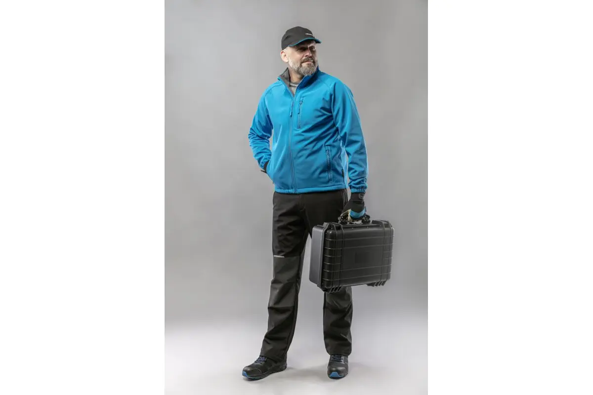 Jacheta softshell BIESE, albastra [5]