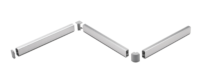 Inaltator blat rectangular 11x24 mm, 4 m, aluminiu [4]