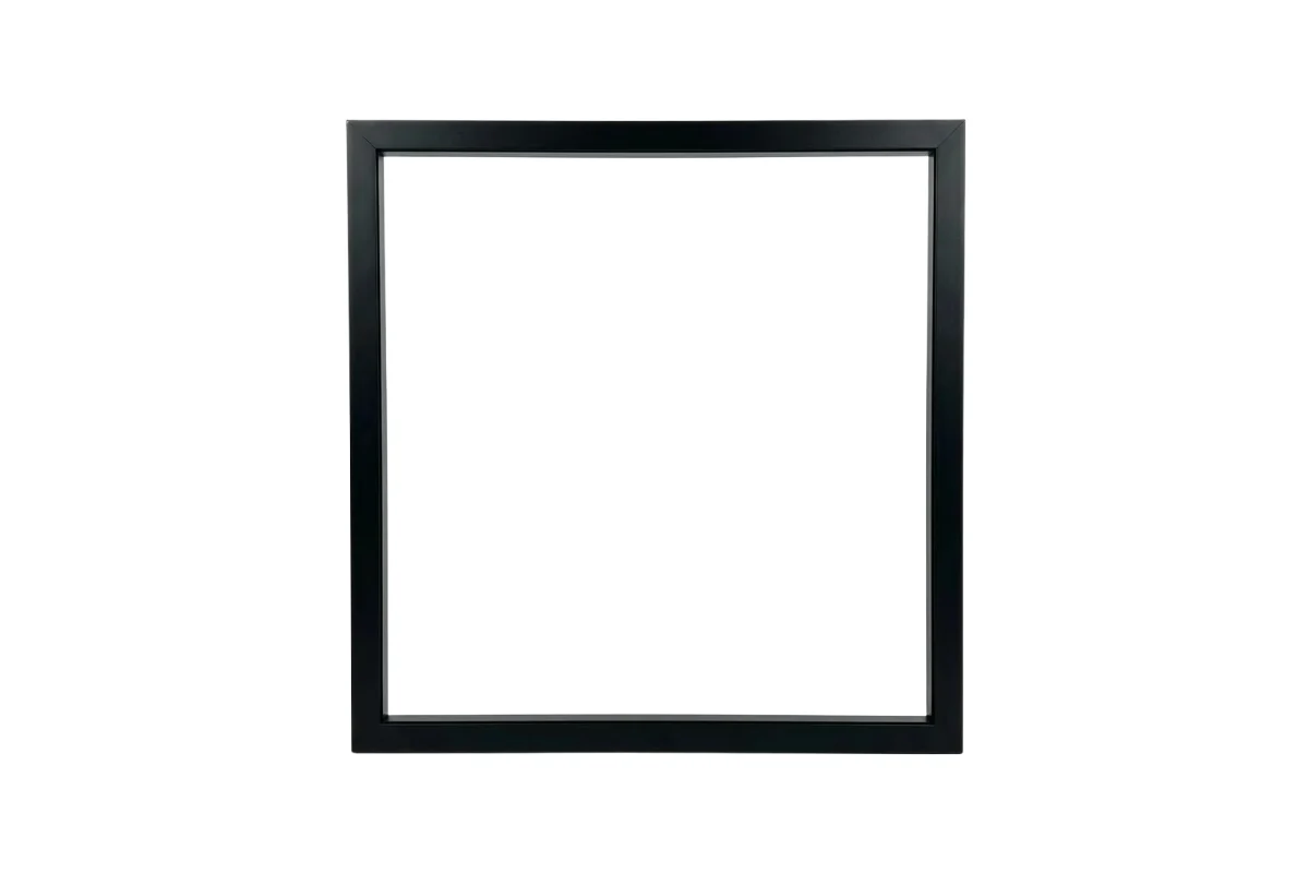 Rama S01, max. 2500x1000 mm, sticla 4 mm, negru mat [3]