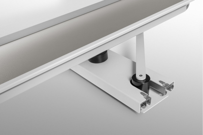 Suport pantofi rotativ ELITE, 10 rafturi, H1610-1760 mm, soft-close, alb [10]