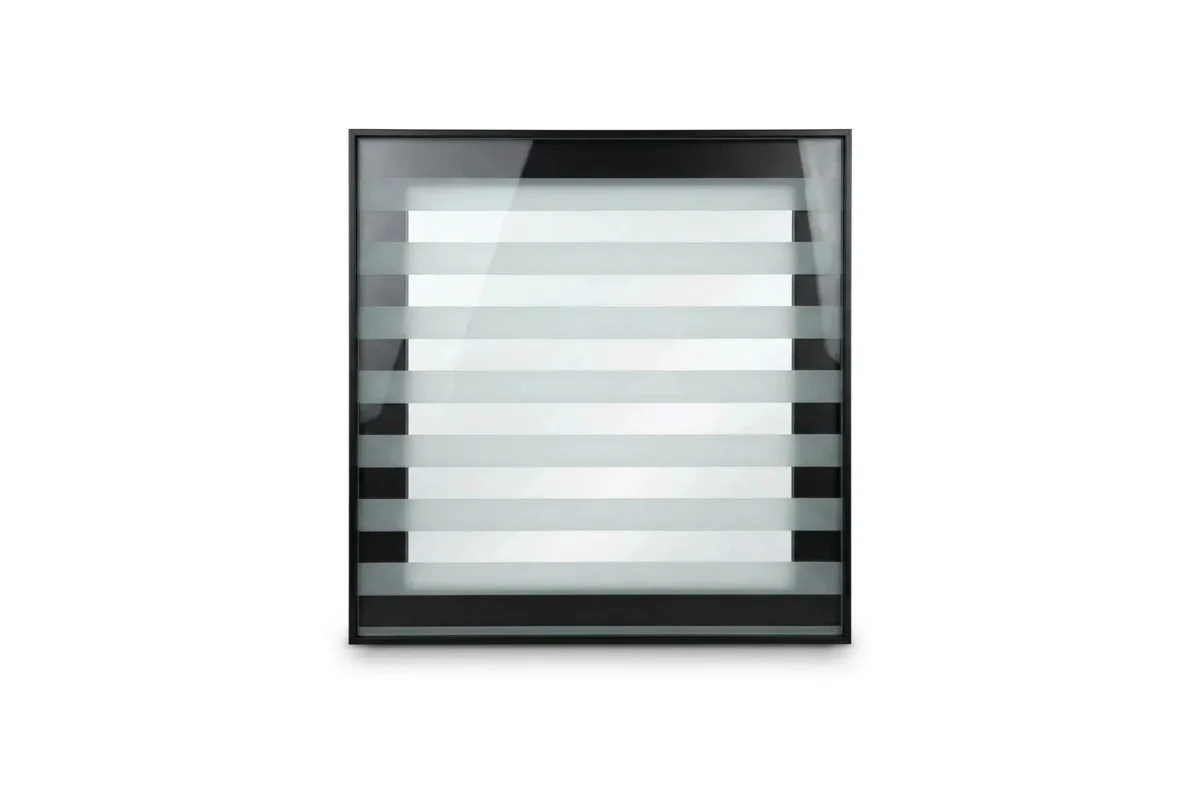 Rama S02 NEW, max. 2000x500 mm, sticla 4 mm, negru mat [2]