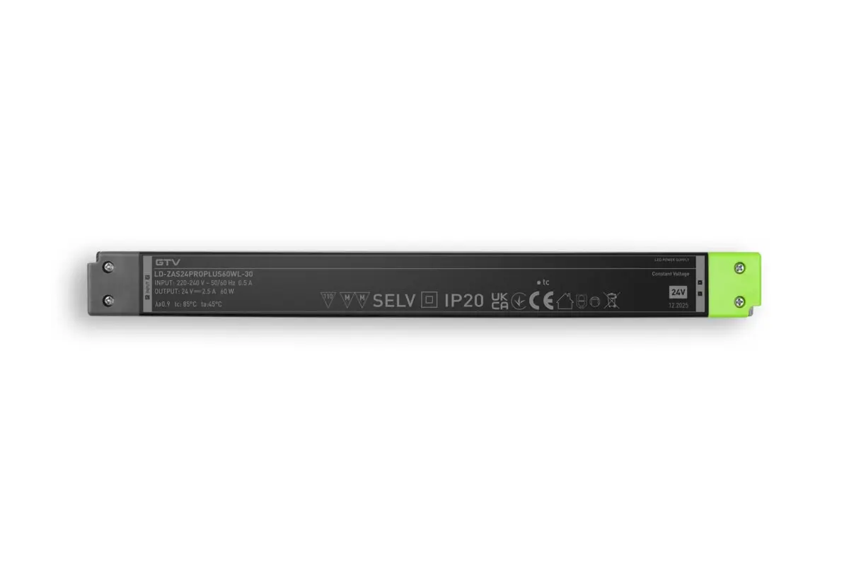 Transformator LED PRO+ LONG, 24V, IP20 [2]