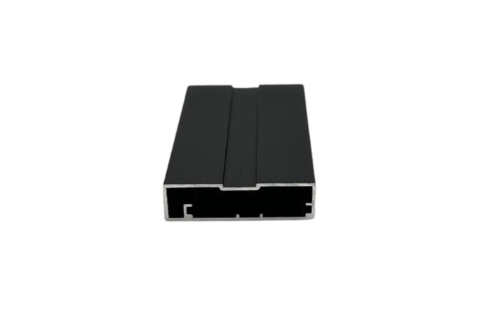 Profil H02 pentru imbinare rama S02, 14x50 mm, 3 m, negru mat [4]