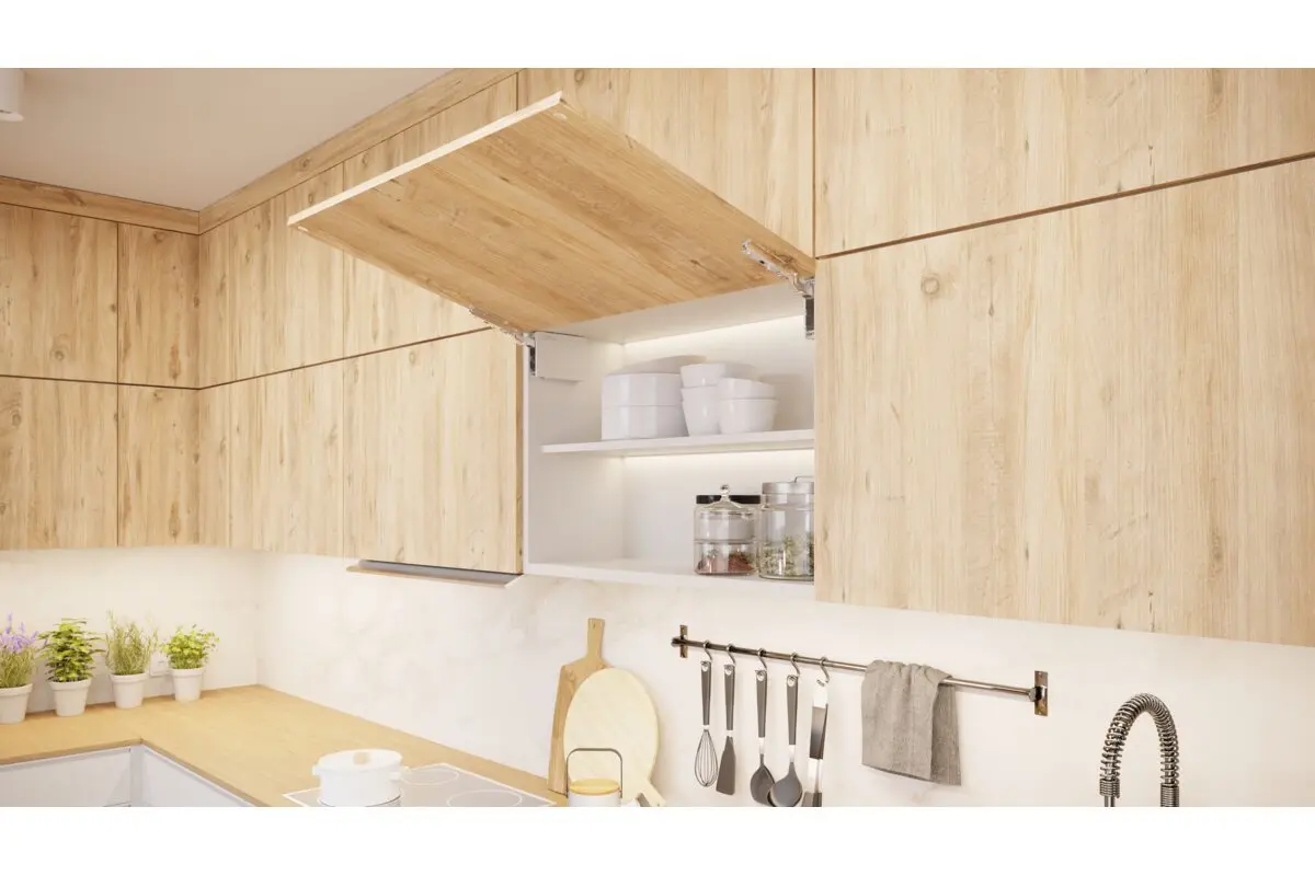 Piston de ridicare HORIZON putere 2500 - 5200, greutate front 8 - 12 kg, inaltime front 400 - 650 mm, alb [3]