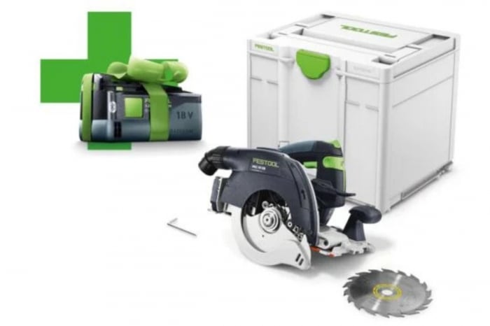 Fierastrau circular manual HKC 55 EB-Basic + acumulator BP 18 Li 5,0 ASI GRATUIT [1]