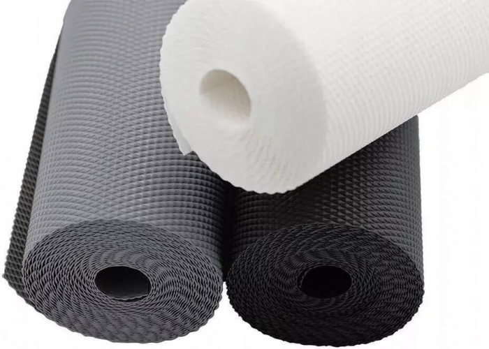 Folie de protectie antialunecare pentru sertare, 5000x480 mm, alb mat [4]
