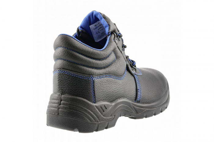 Ghete piele ZORGE S3 SRC, negre [3]