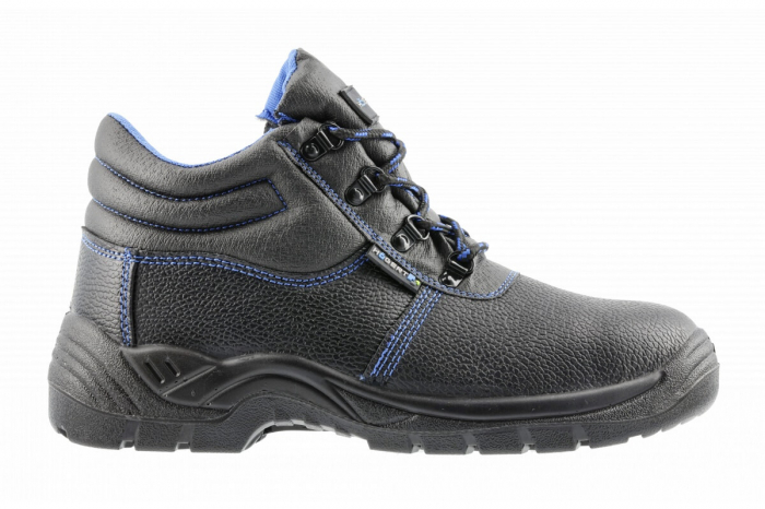 Ghete piele ZORGE S3 SRC, negre [2]