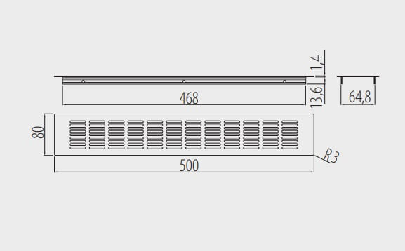 Grila ventilatie inox [2]