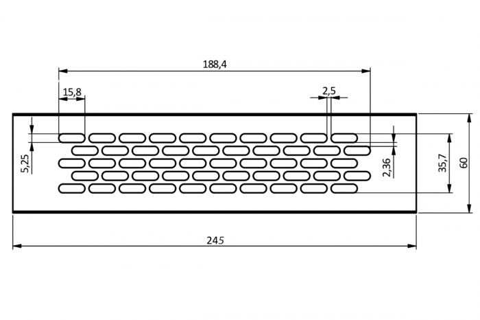 Grila ventilatie antracit [3]
