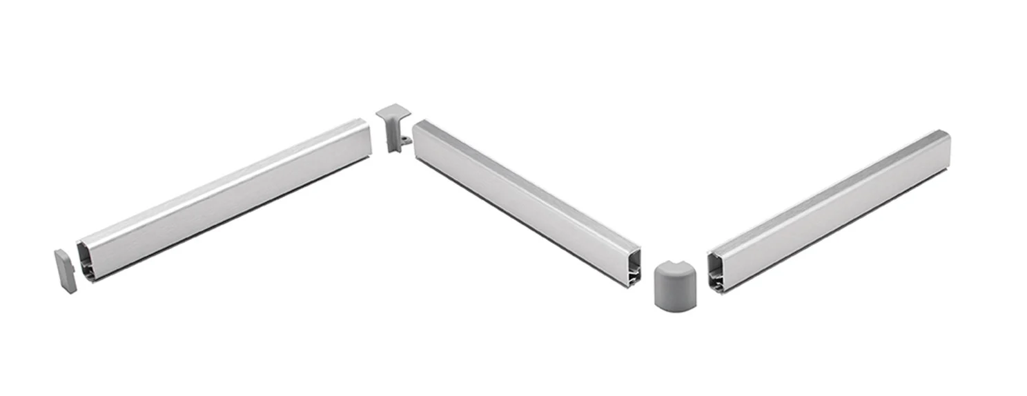 Inaltator blat rectangular 11x24 mm, 4 m, finisaj inox [3]
