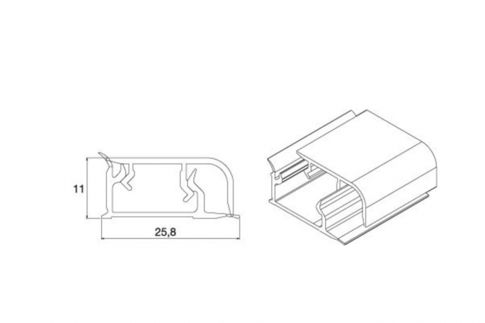 Inaltator blat rectangular 4 m, inox [2]