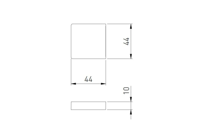 Intrerupator banda LED SKY DOOR wireless, 12V/24V, negru [6]